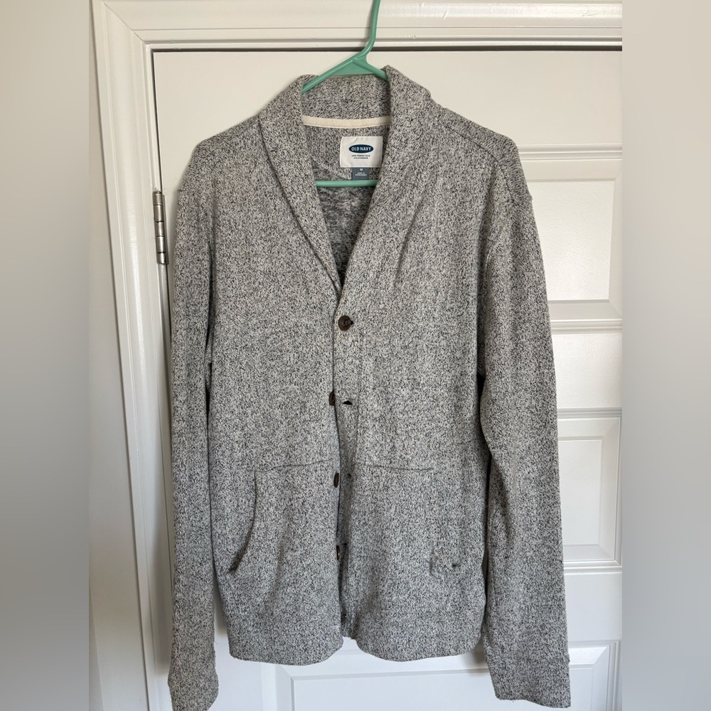 Old Navy Gray Cardigan Sweater